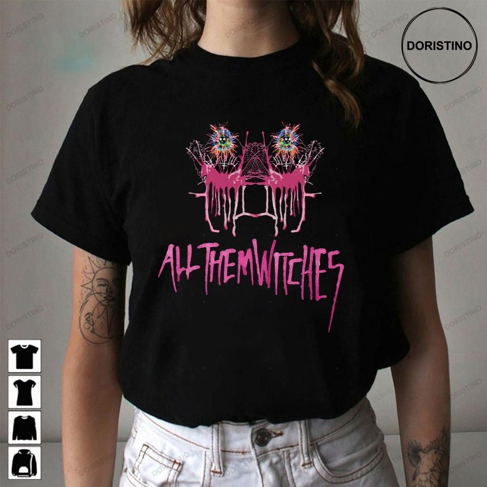 Pink All Them Witches Awesome Shirts